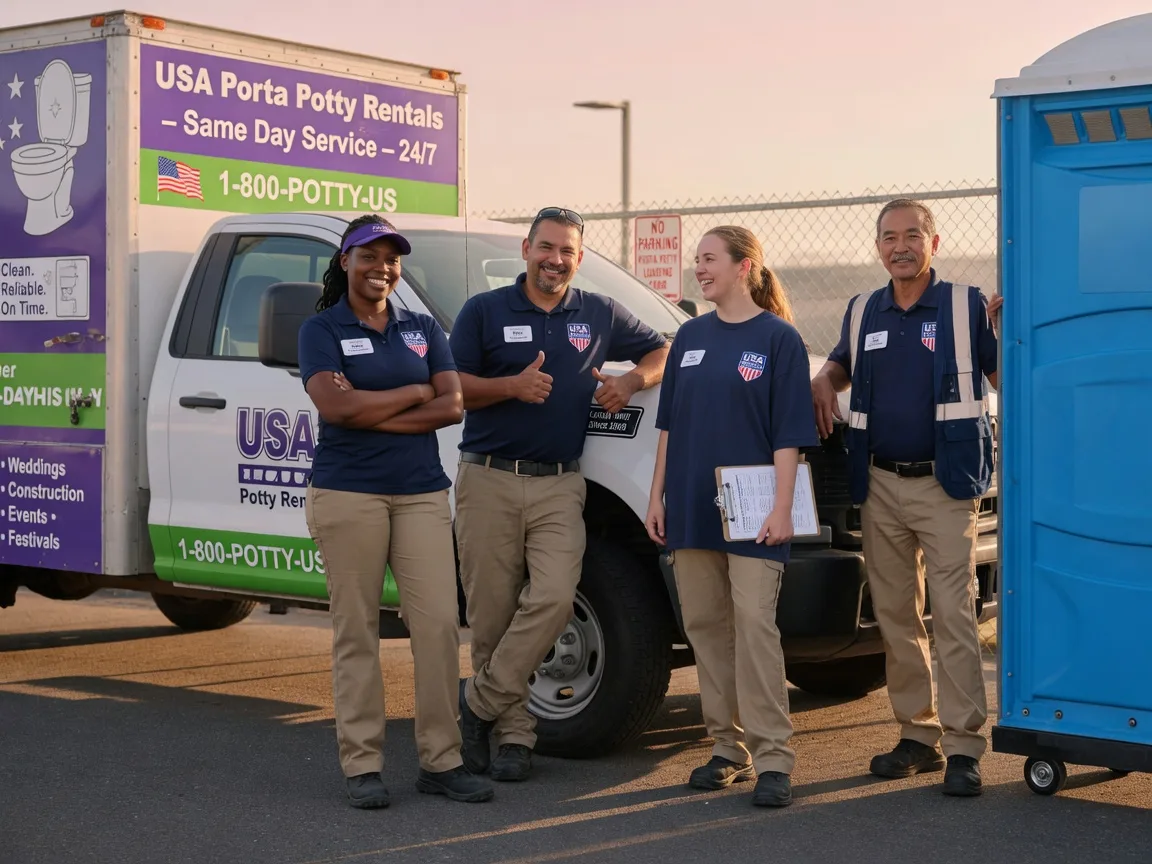 Porta Potty Rental company in Livingston, CA